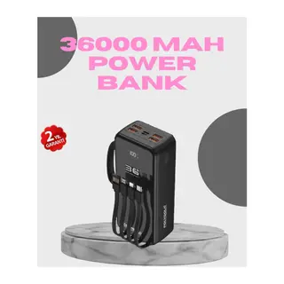 Yüksek Kapasiteli Powerbank Hızlı Şarj ve Kablosuz Destekli