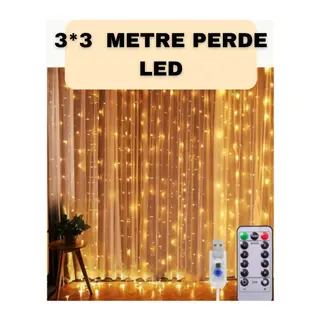 İç ve Dış Mekan Perde LED – Bahçe, Balkon ve Veranda İçin