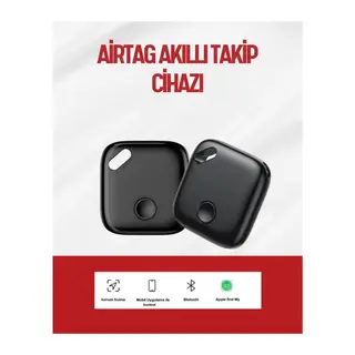 iOS Uyumlu Smart Tag | Uzun Pil Ömrü | Bul Uygulaması ile Entegre Akıllı Takip Cihazı