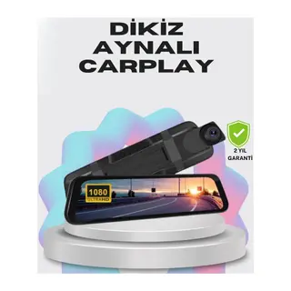 1080P Çift Kameralı Dokunmatik Dikiz Aynası G Sensörlü