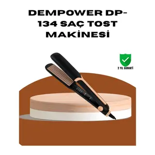 DEMPOWER DP-134 Saç Tost Makinesi – Kolay Kullanım, Hızlı Sonuç, Uzun Süre Kalıcılık