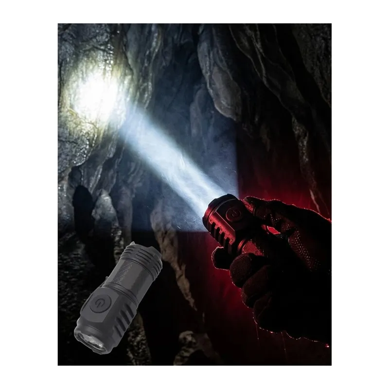 Mini El Feneri 3 LED Güçlü Aydınlatma ve Type-C Şarj Özellikli