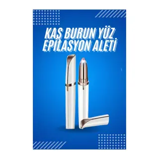 Yüz Epilatör Kıl Kaş Bıyık Tüy Alma Aleti Kaş Bıyık Alma Epilatörü