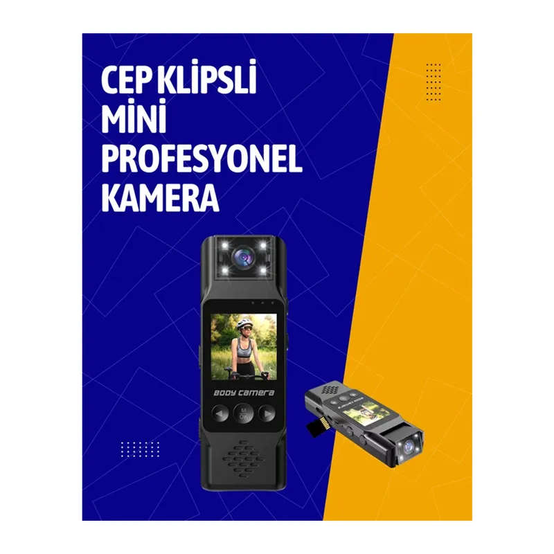 Kablosuz WiFi Bağlantılı Full HD Mini Kamera – Döngüsel Kayıt ve Hareket Algılama Özellikli