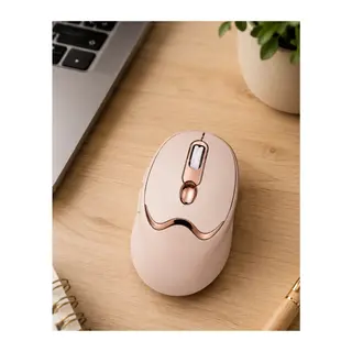 Şarjlı Kablosuz Mouse Sessiz Tıklama Bluetooth ve USB Destekli