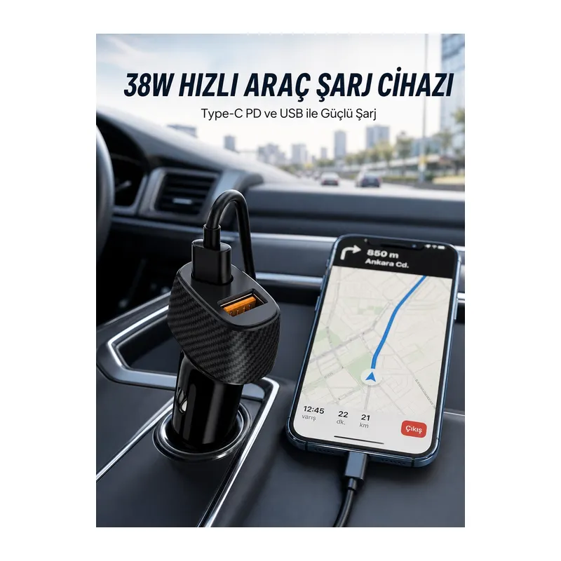 PG-38 ARABA ŞARJI Yeni Nesil