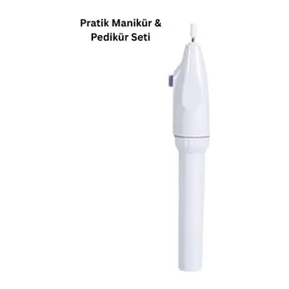 Taşınabilir Profesyonel Manikür Pedikür Seti