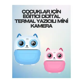 Termal Yazıcılı Dijital Kamera – USB Şarjlı, HD Video Destekli