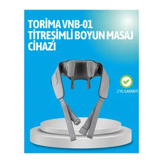 VNB-01 Titreşimli Boyun Masaj Aleti Gri Renk