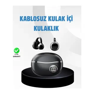Açık Kulak Kablosuz Bluetooth Kulaklık – Konforlu Tasarım ve Uzun Süreli Kullanım