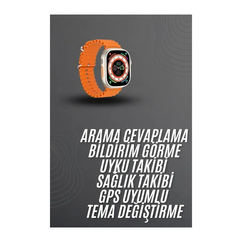 Akıllı Saat Arama Cevaplayan Bildirim Görme Yeni Nesil Bluetooth Bağlantılı