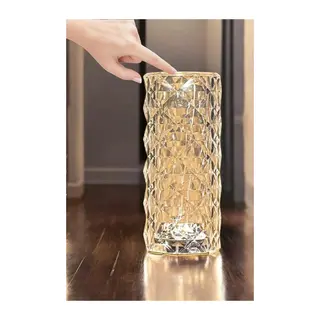 Kristal Dokunmatik Ve Kumandalı Masa Ve Gece lambası