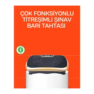 Vücut Şekillendirmeye Yardımcı Titreşimli Spor Platformu