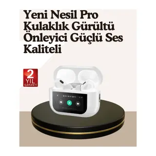 Dokunmatik Kontrollü Gürültü Önleyici Bluetooth Kulaklık Şarj Göstergeli