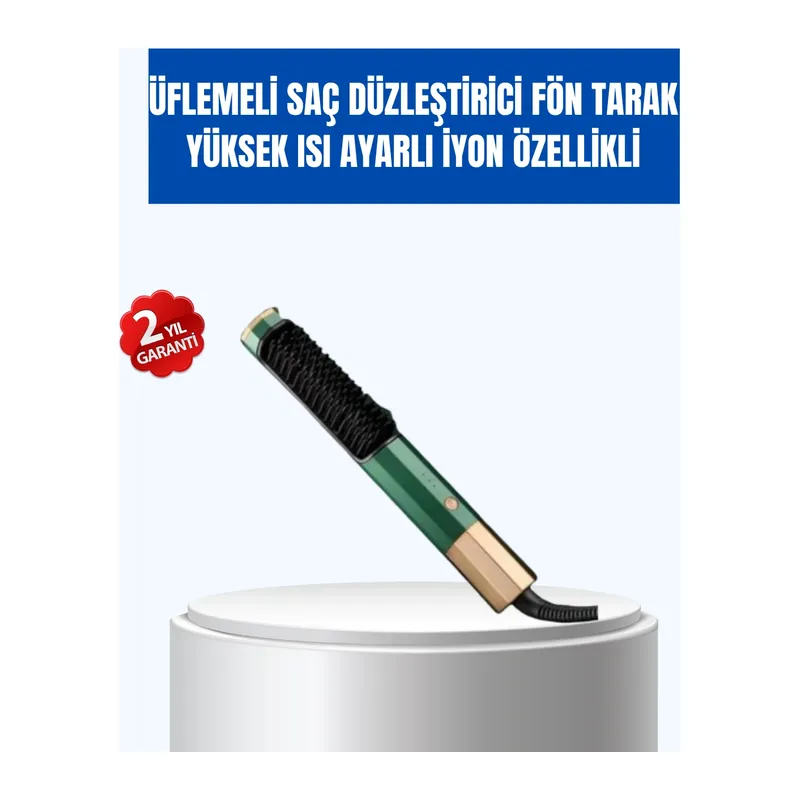 Ayarlanabilir Isı Kontrollü Saç Şekillendirme Seti – Tüm Saç Tipleri İçin Uygun