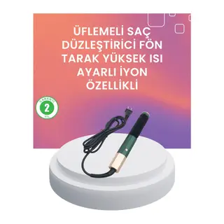 Termal Koruma Sistemli Çok Fonksiyonlu Saç Şekillendirme Cihazı
