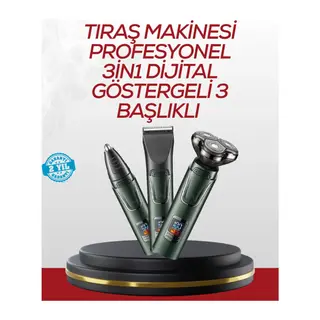 Burun, Sakal ve Saç İçin Erkek Tıraş Cihazı