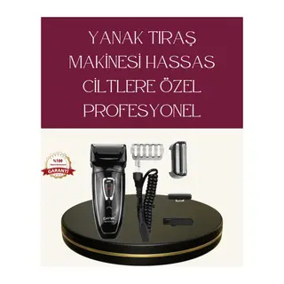 Erkekler İçin Folyo Başlıklı Tıraş Makinesi