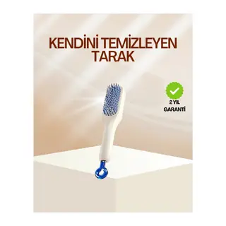 Pratik Mekanizmalı Saç Tarağı – Kendi Kendini Temizler, Taşınabilir