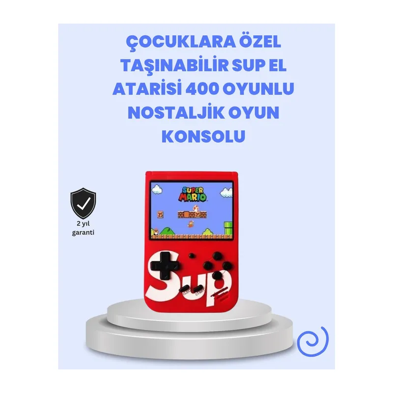 TV Bağlantılı Şarjlı Retro Oyun Konsolu