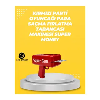 Elektrikli Parti Oyuncağı – Para Atan Tabanca