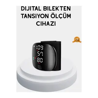 Taşınabilir Dijital Tansiyon Aleti – Bilekten Ölçüm, Aritmi Uyarısı ve Risk Göstergesi