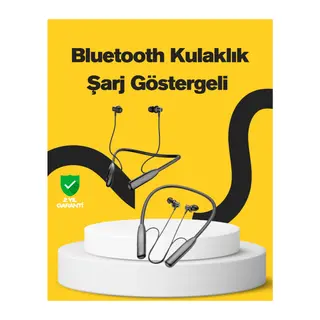 Y12 Bluetooth Boyun Bantlı Kulaklık – 100 Saat Pil, Bluetooth 5.3, Dokunmatik Kontrol