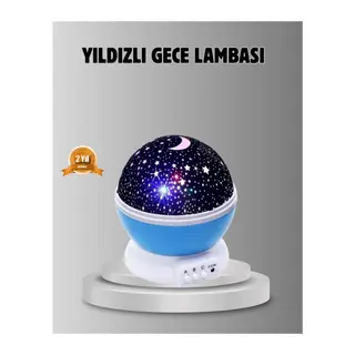 Çocuk Gece Lambası 6 Modlu Renkli LED Enerji Tasarruflu Masal Işığı