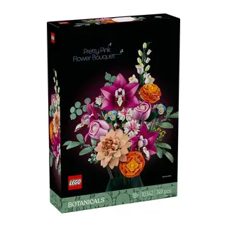 10342 iconic Botanicals Pembe Çiçek Buketi 749 parça +18 yaş