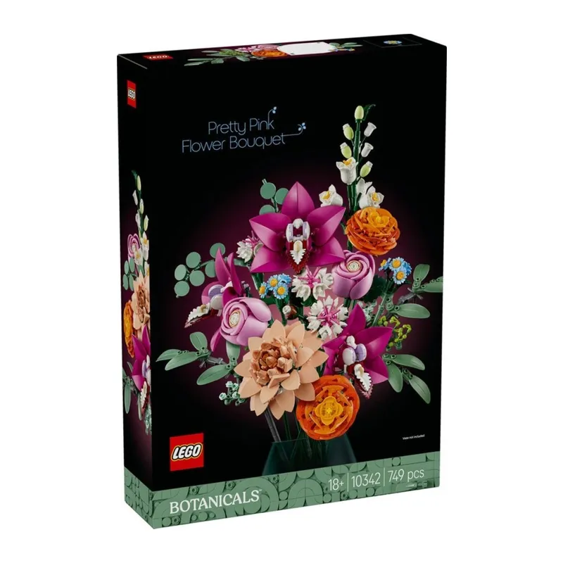 10342 iconic Botanicals Pembe Çiçek Buketi 749 parça +18 yaş