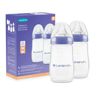 Biberon 2'Li Natural Wawa Biberon Emziği 240 ml