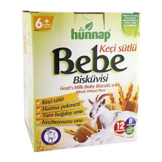 Keçisütlü Vitaminli Bebe Bisküvisi 400 Gr