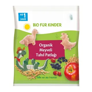 Organik Meyveli Tahıl Patlağı 30 Gr