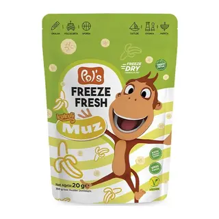 Freeze Fresh Kukuli Muz 20 Gr