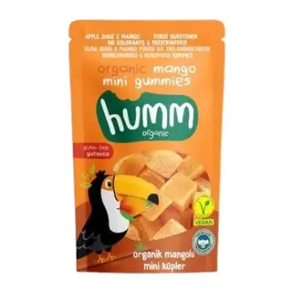 Organik Glutensiz Vegan Mangolu Mini Küpler 30 Gr