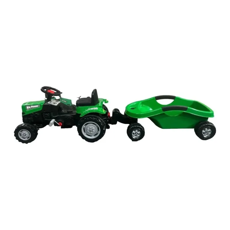 Power Pedallı Big Trolley Traktör 07-320