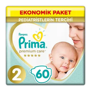 Care Eko Paket 2 Beden 60 Adet
