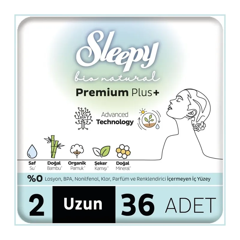 Bio Natural Premium Plus Mega Uzun Ped 36 Adet