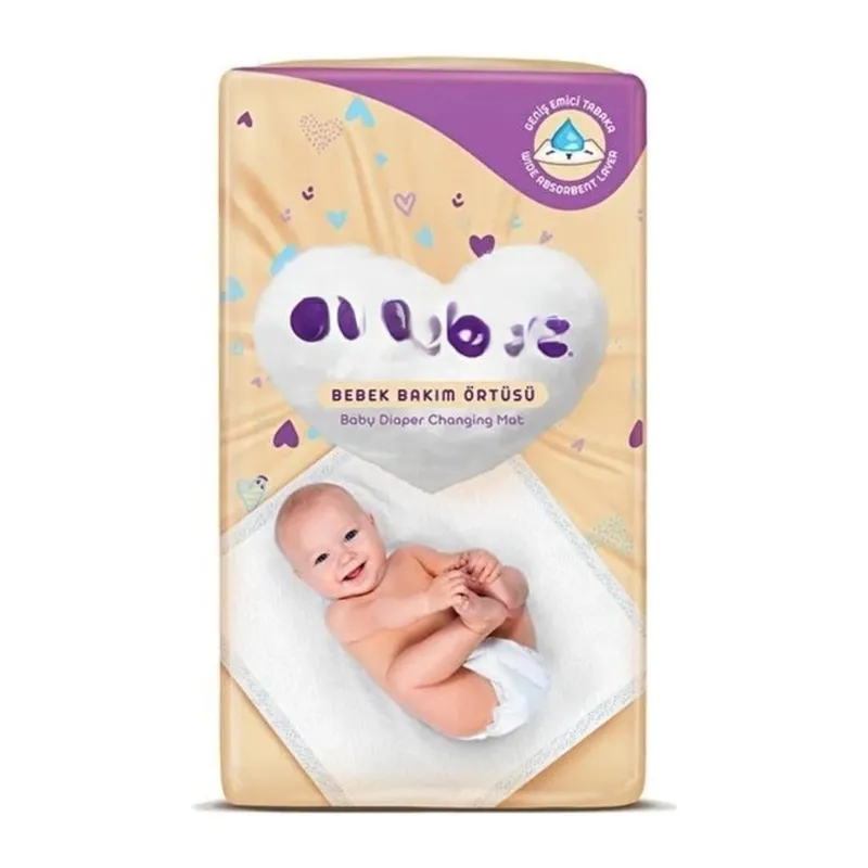 Bebek Bakım Örtüsü 60x60 10'lu