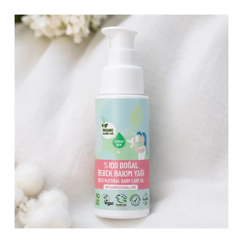 %100 Doğal Bebek Yağı 50 ml