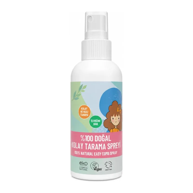 %100 Doğal Kolay Tarama Spreyi 100 ml