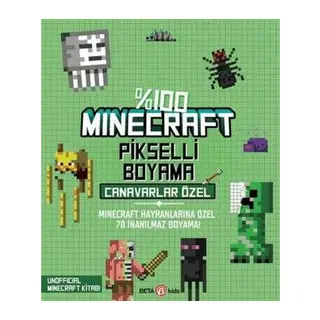 %100 Pikselli Boyama Canavarlar Özel