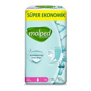Extra Hijyen Uzun Ped Süper Eko 18 Adet