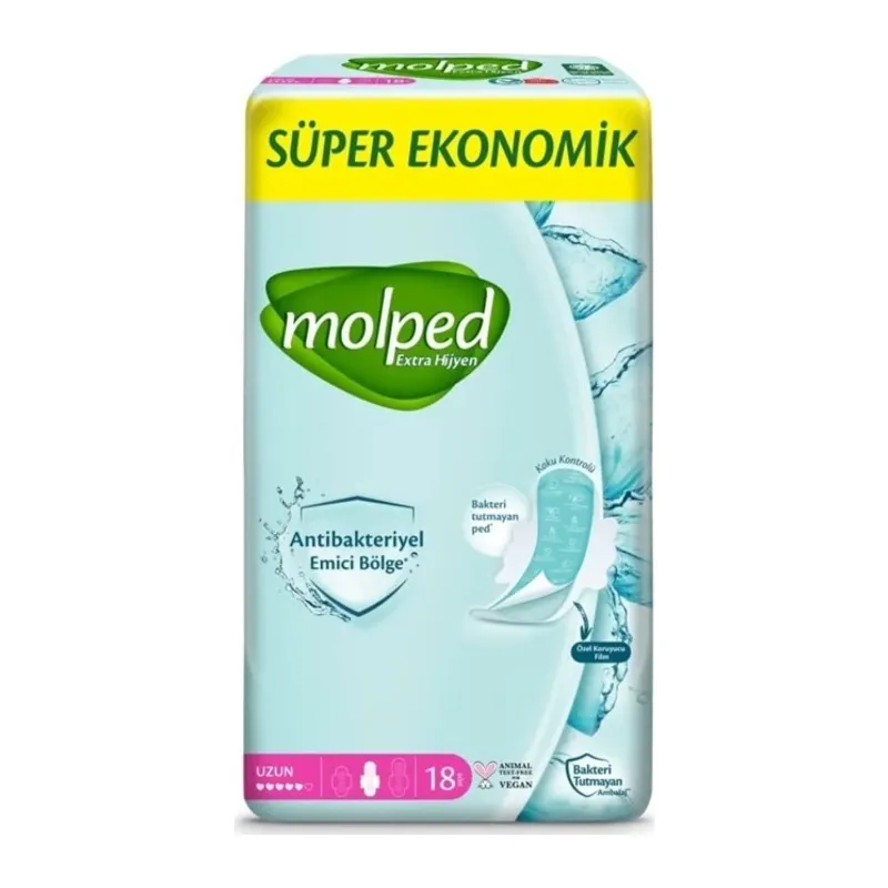Extra Hijyen Uzun Ped Süper Eko 18 Adet