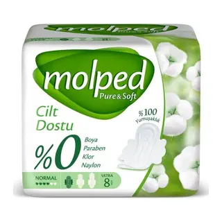Pure&Soft Normal Ped 8 Adet