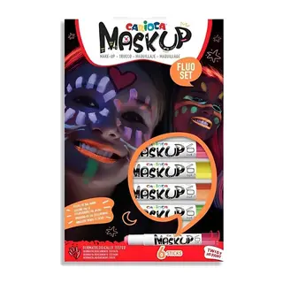 Yüz Boyası 6 Gram 6 Renk Fosforlu 43156