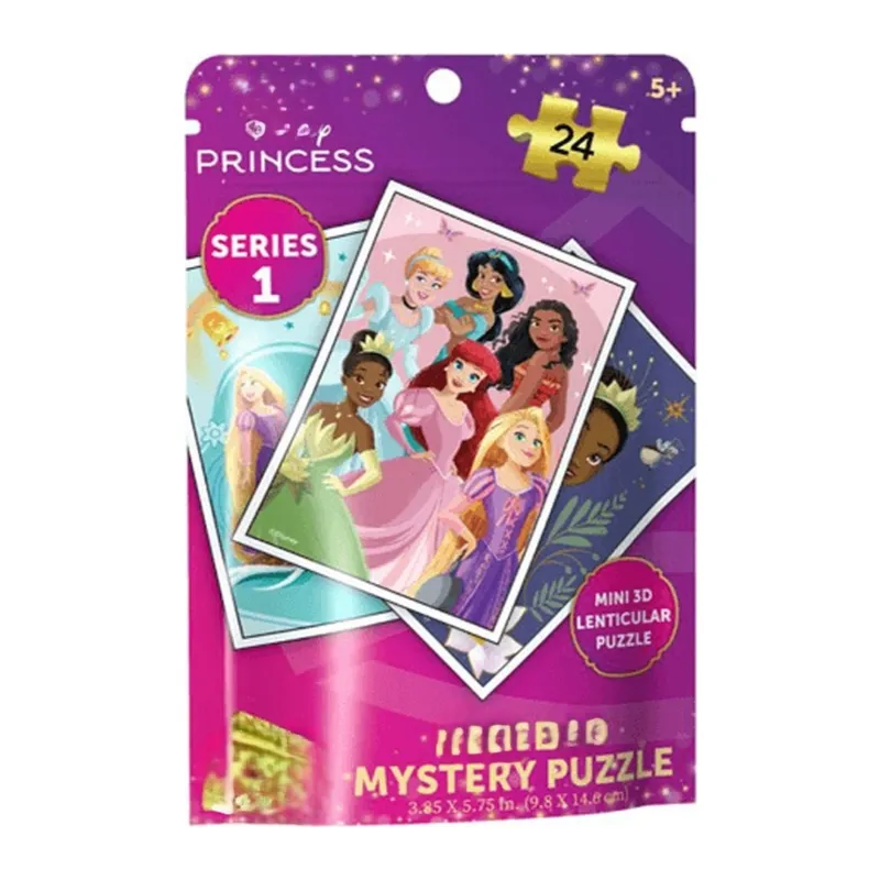 Princess Seri 1 Prime 3D Mystery Puzzle 24 Parça