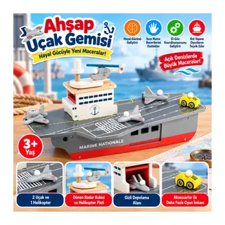Ahşap Uçak Gemisi ve Aksesuarları