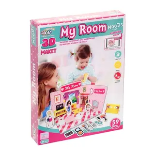 Benim Odam Maket 3 Boyutlu Puzzle
