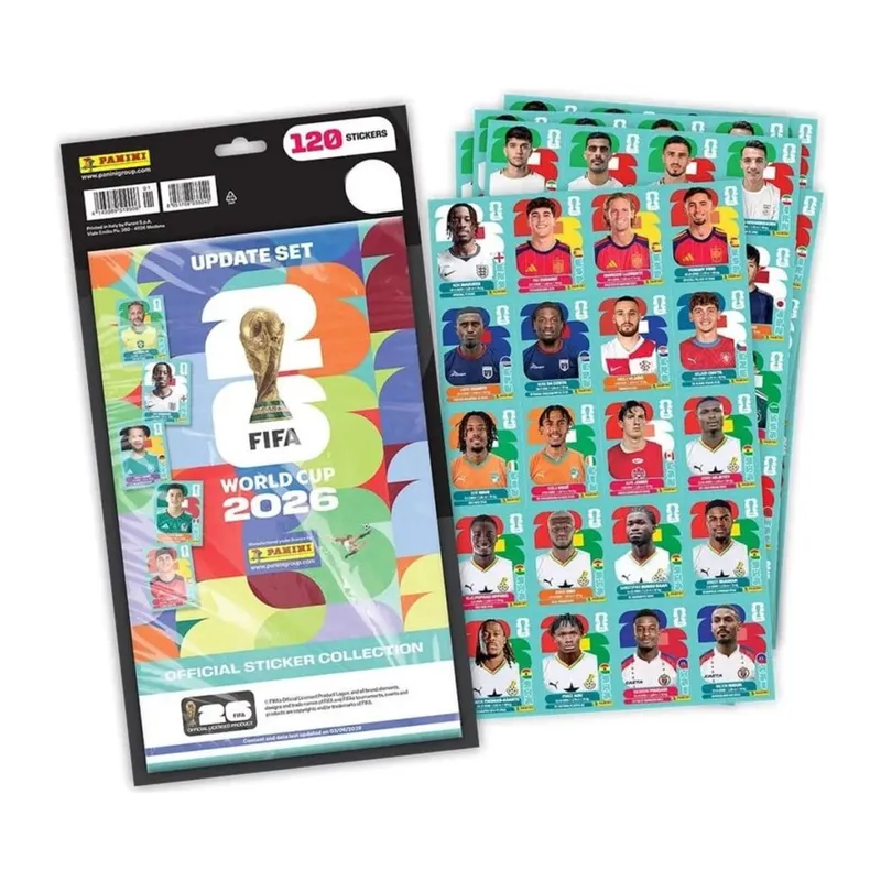 8040 FİFA WORLD CUP 2026 UPDATE SET STİCKER CALLECTİON